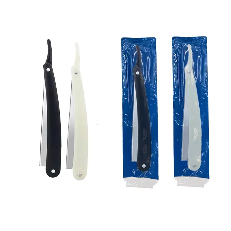 Rasoio manuale portatile pieghevole Accessori per parrucchieri Parrucchiere per principianti Adatto per donne Rasoio per sopracciglia Rasoio di sicurezza