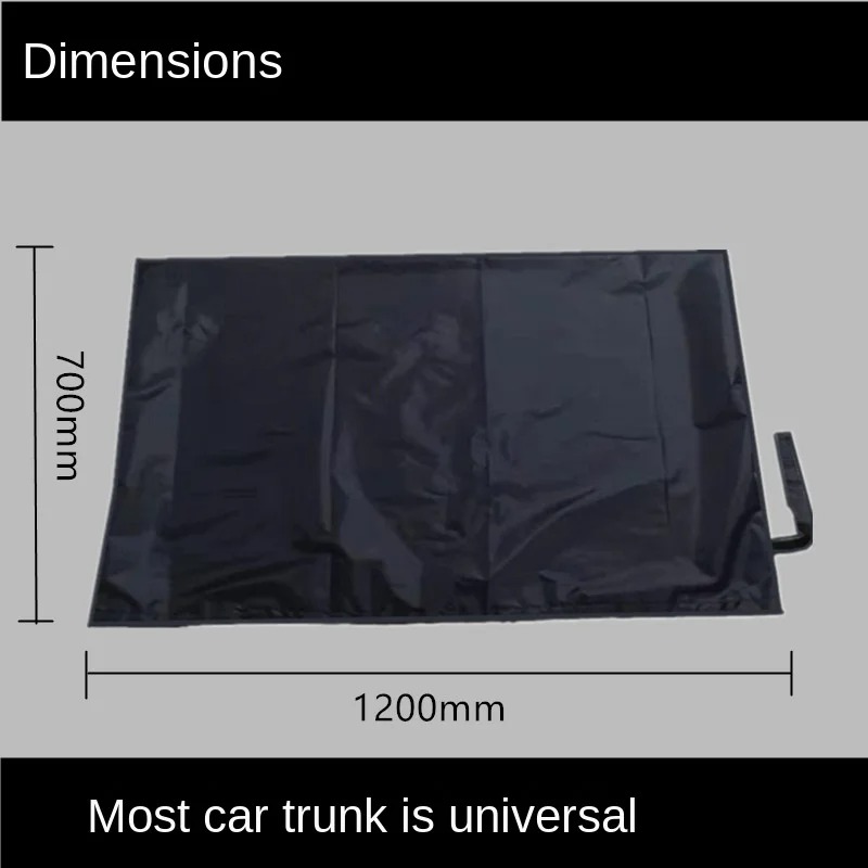 เสื่อท้ายรถเสื่อพิเศษสําหรับไดร์เวอร์ Anti-fouling กันน้ํากระเป๋าเดินทาง Trunk Mat สําหรับรถยนต์ทุกคัน Driver เสื่อกันน้ํา