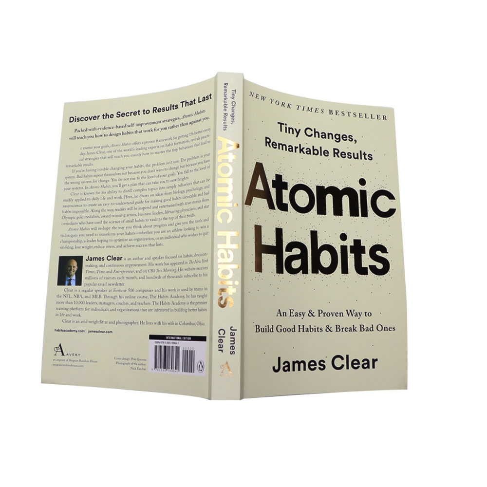 Atomic Habits Engelse editie Atomic Habits Een eenvoudige manier om goede gewoonten te bouwen en slechte gewoonten te breken