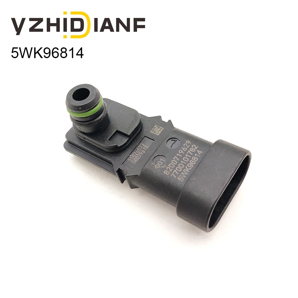 Sensor de presión de aire de admisión absoluta del colector 5WK96814 8200719629 7700101762   Para sensor de mapa automotriz Renault Clio Espace Kangoo