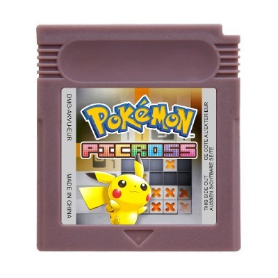 GBC-Spielkassette Pokemon Mario Series 16-Bit-Videospielkonsole Pokemon Sour Crystal Blue Red DX