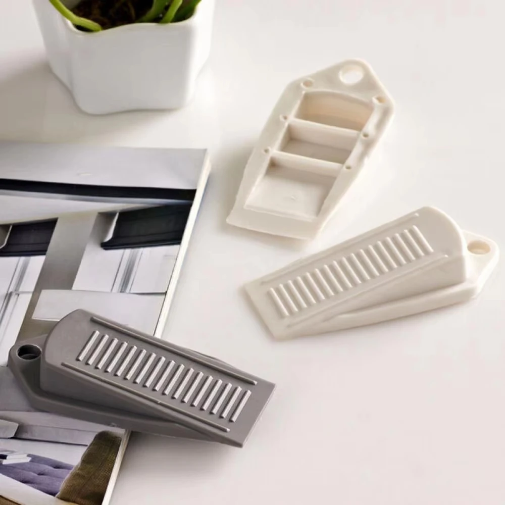 1/2 st Rubberen Wedge Deurstop Handig Muis Ontwerp Deurstopper Stopper Houder Guard Baby Veiligheid Protector Thuiskantoor Deur Stopt