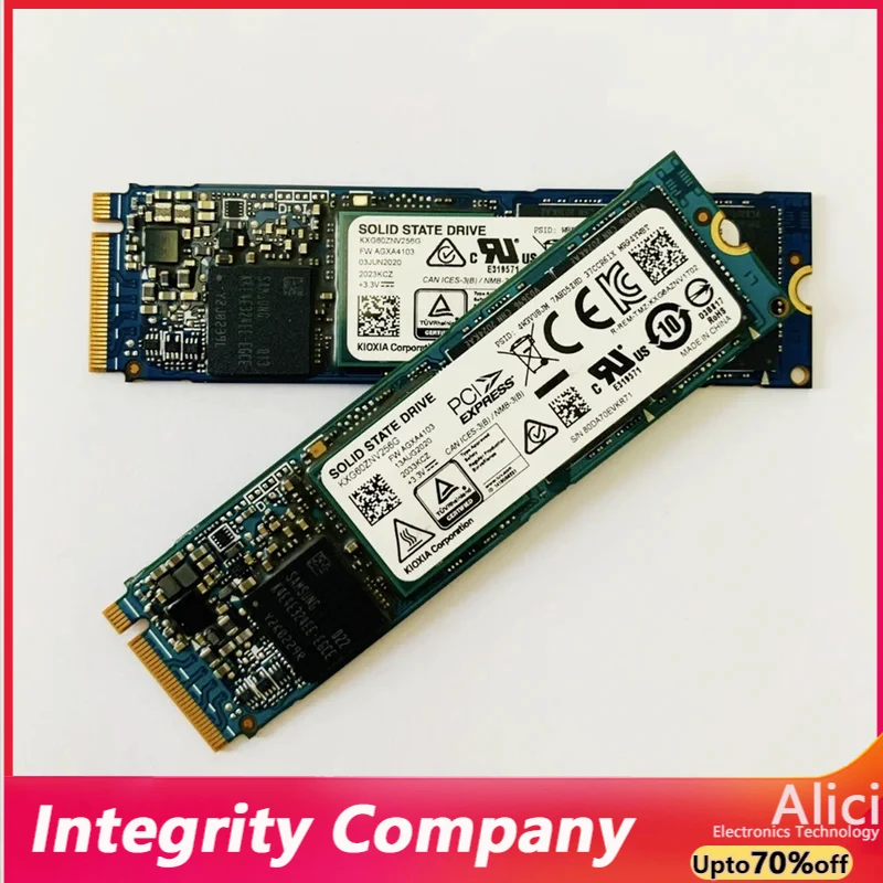Per Kioxia XG6 2TB 1T 512G 256G M.2 2280 Protocollo NVMe PCie3.0 SSD Desktop Notebook unità a stato solido
