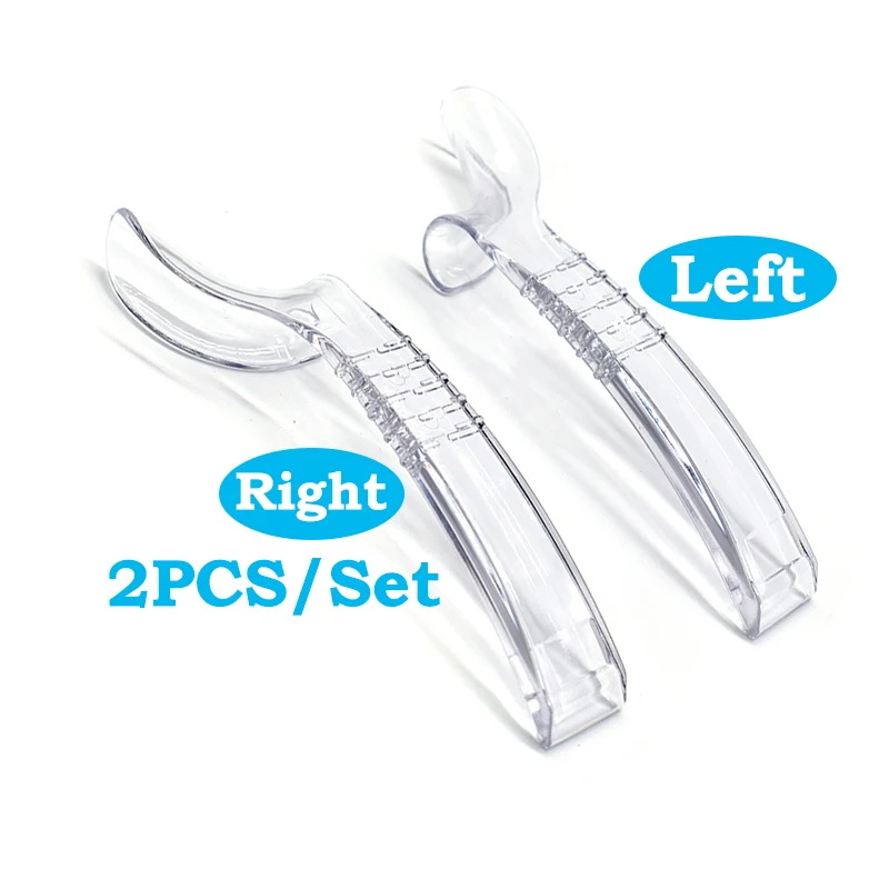 Dentalhalf Bên Móc Môi Retractor Intraoral Hỗ Trợ Thiết Bị Miệng Dụng Cụ Mở Trái + Phải Trong Suốt Má Retractor