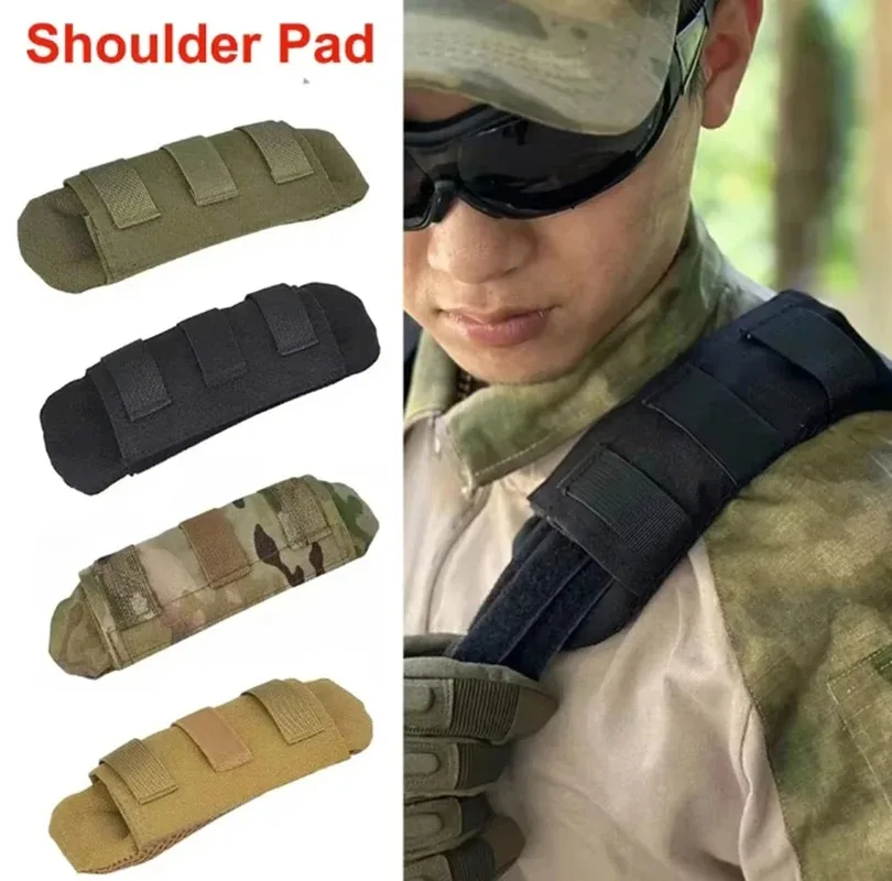Outdoor tactisch schouderstuk, ademende tactische slingdemping antislip schoudervoering