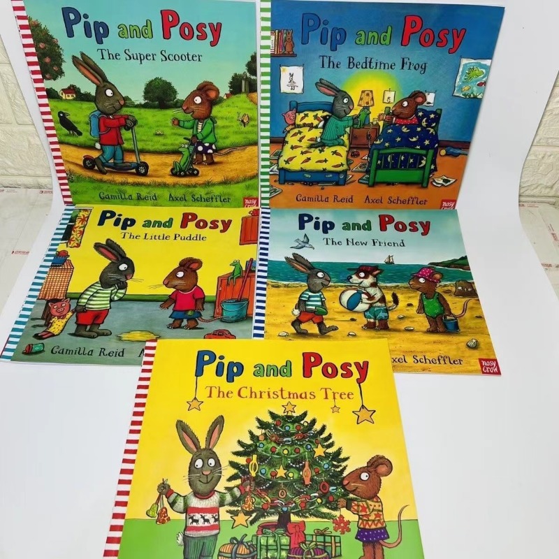 10 Bücher Pip and Posy Click auf die englische Version von, um kostenlose Audiounterstützung für „Little Da Ren Little Tadpole“-Buch zu bieten