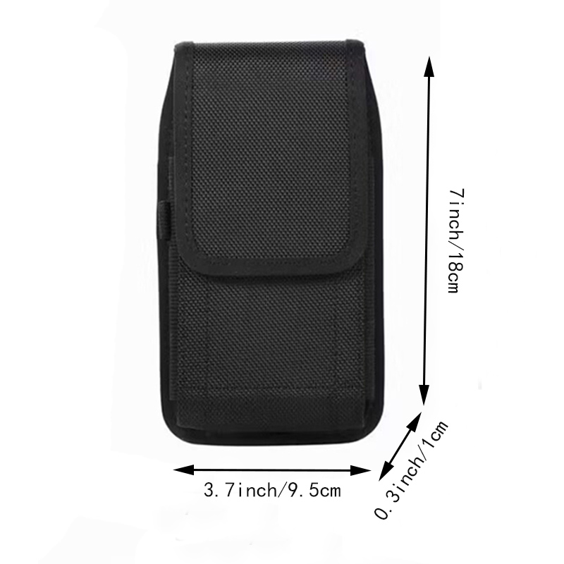 Bolsa vertical para celular com cinto pendurado, adequada para idosos e jovens, com tela grande e ultrafina