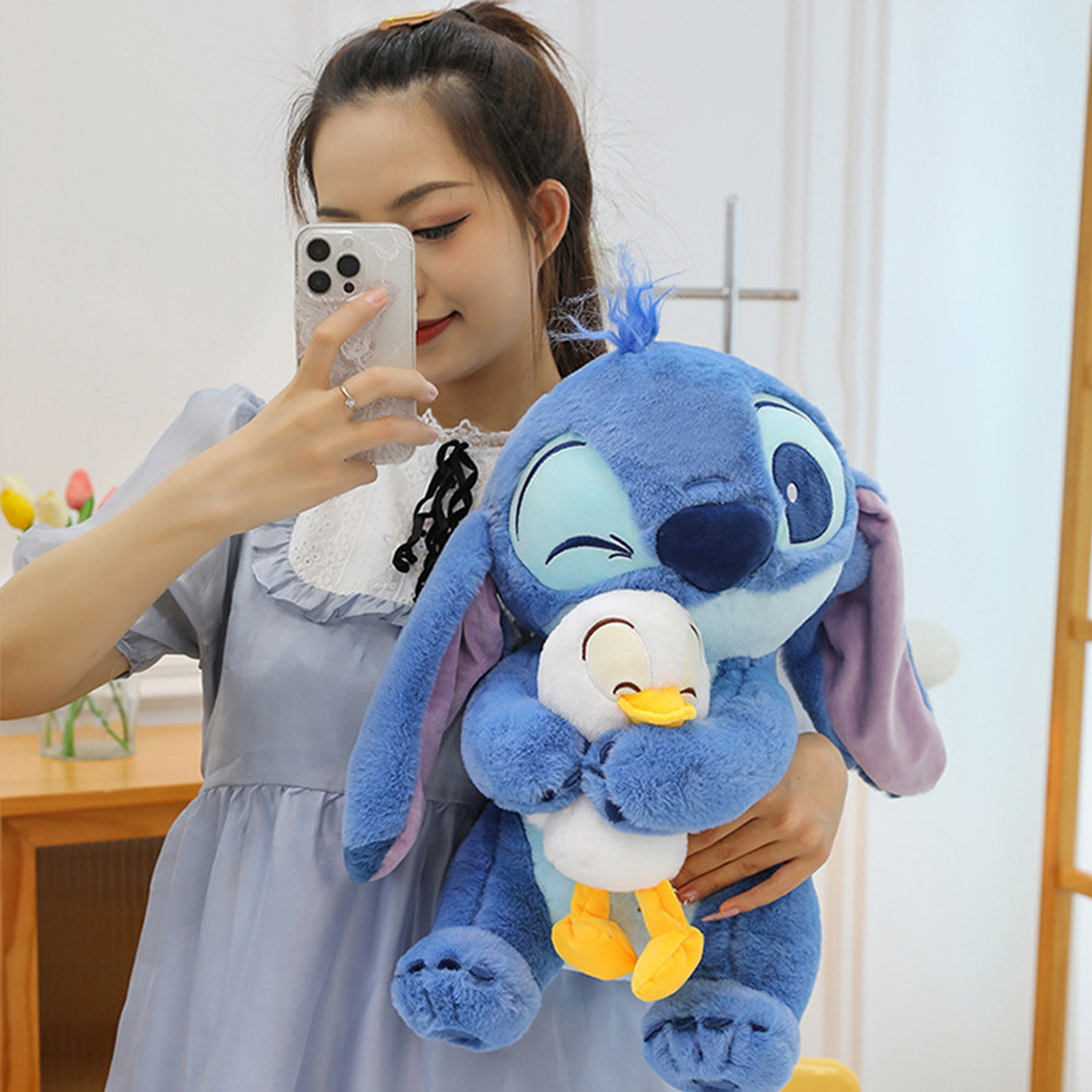 Lilo & Stitch Leuke Cartoon Poppen Speelgoed Kawaii Anime Soft Gevulde Poppen Kussen Sussen Speelgoed Verjaardagscadeau Voor Jongens meisjes