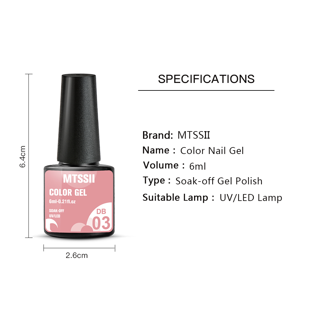 6 Cái/bộ Màu Gel Móng Tay Bộ Bộ Dụng Cụ Căn Cứ Trên Áo Khoác Họa Tiết Ngâm Tắt Gel UV LED Bán Vĩnh Viễn Tất Cả dụng Cụ Làm Móng Móng Nghệ Thuật