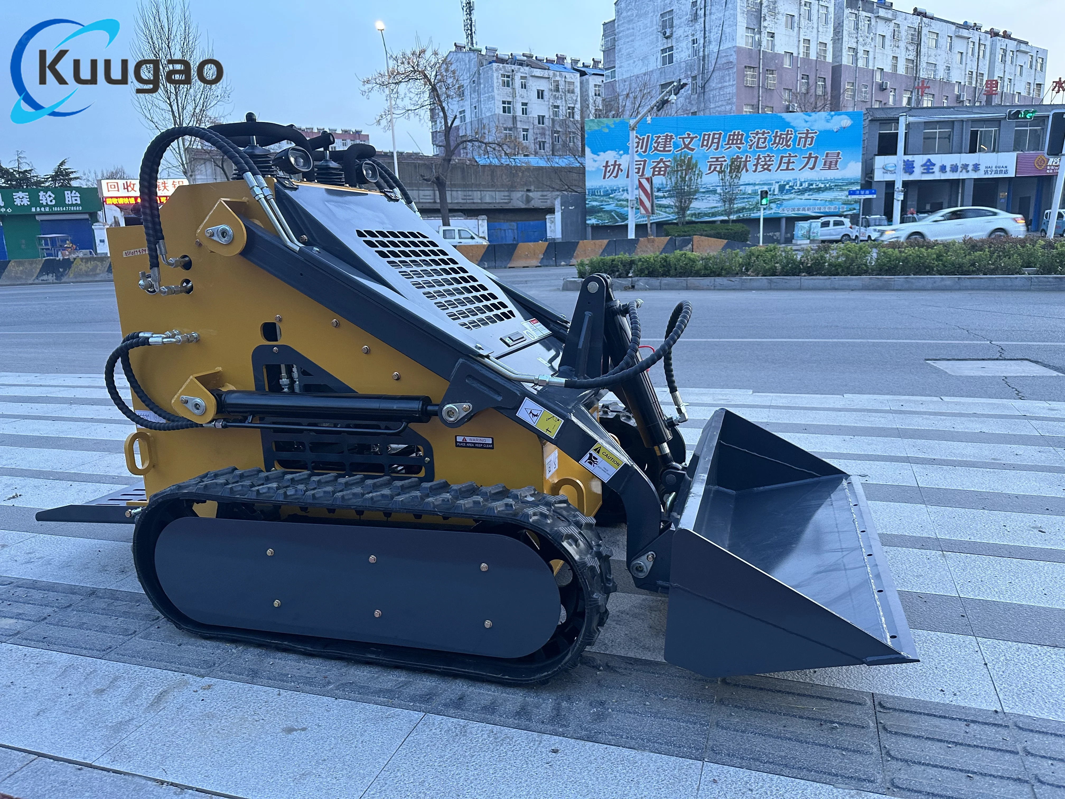 Minicargador de ruedas con ruedas, minicargador personalizado, cargador frontal, envío gratis, Kubota EPA Euro V, cargador pequeño