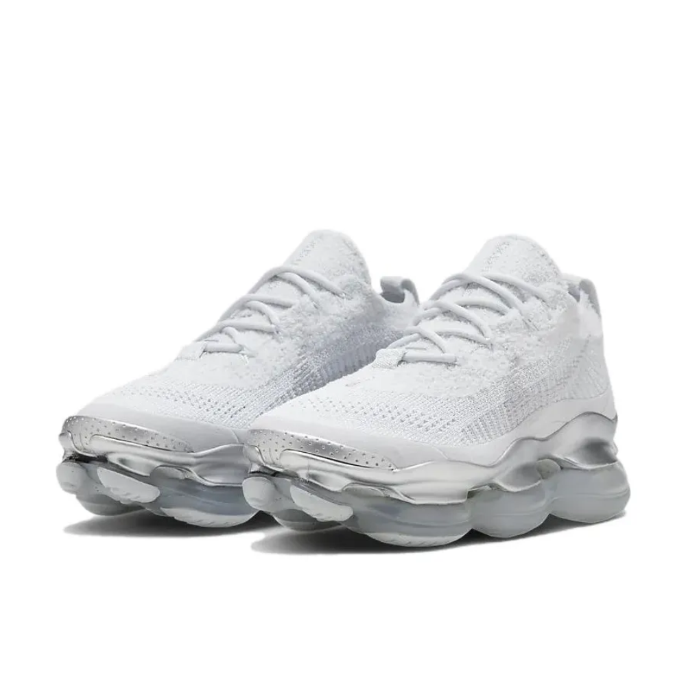 Nike original branco air max escorpião fk baixo topo casual tênis de corrida confortável absorção de choque masculino e feminino branco