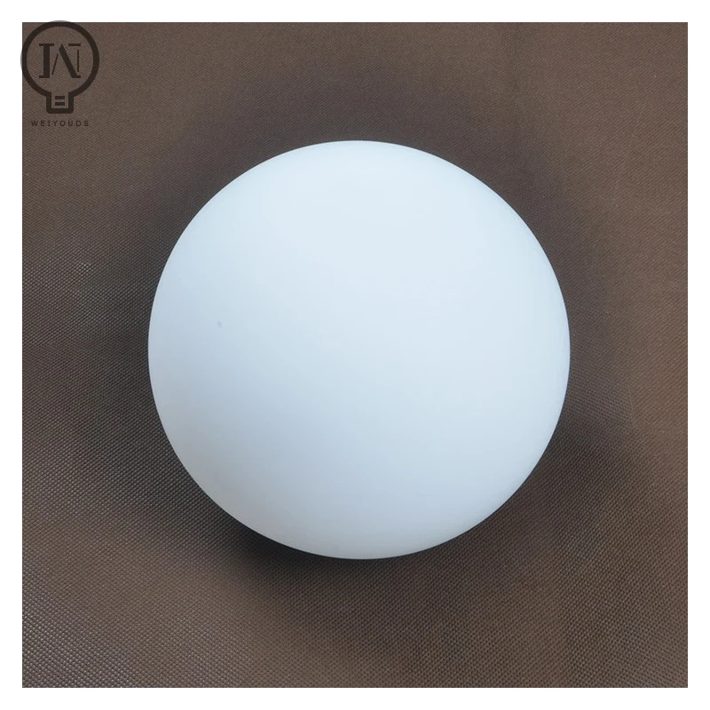 Kính Trắng Đèn Bóng Mát, Sữa Quả Cầu Chao Đèn Lắp Đèn, D10cm D12cm D15cm D20cm D25cm Vòng Che Ánh Sáng, pantalla Lampara