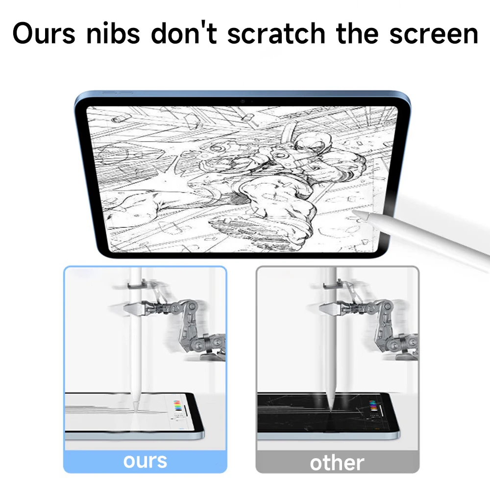 Puntas de lápiz Apple, puntas de lápiz óptico universales para iPad, puntas de lápiz óptico para iPad, punta de repuesto, 2 uds.