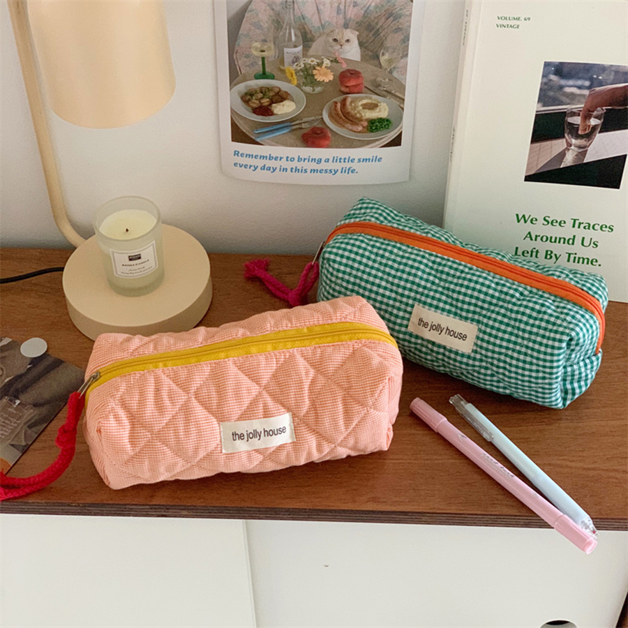 Pencil Case Pen Case Office College School Storage Bag Pouch Holder Box Organizer