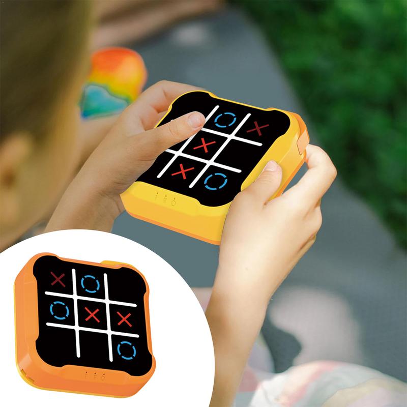 Electronic Tic-Tac-Toe Game Children's Electronic Toys Chess Set Board Games Chess Board Game For Family For Indoor Party