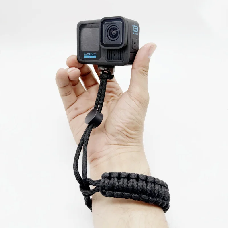 For Gopro 13 12 Accessories wrist strap Anti-Lost weave Rope+1/4 Screw Hand Strap For Insta360 X5 X4 X3 X2 1/4 hole selfie stick