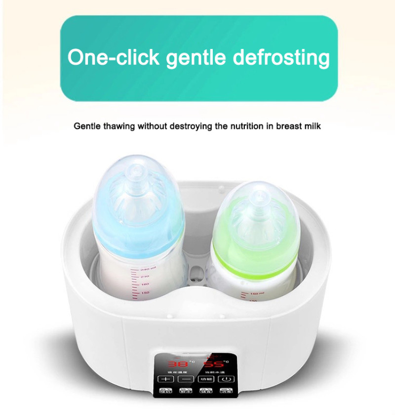 TINSOL Multifunktions-Stillflaschenheizung für Babys, Sterilisator, schneller Muttermilch-Flaschenwärmer mit präziser Temperaturregelung