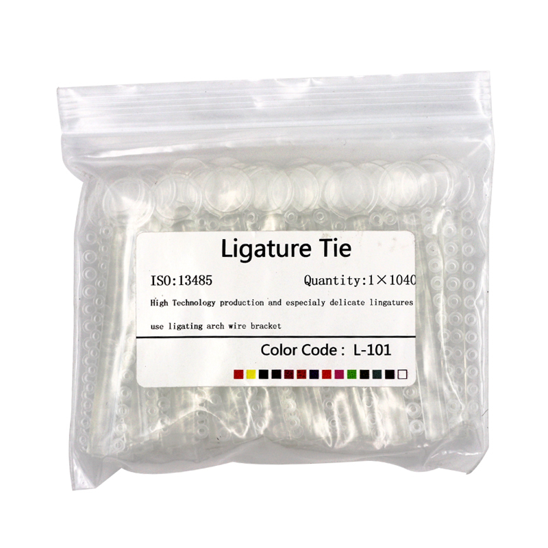 1040pcs 40Ties/set Dental Orthodontic Elastic Ligature Ties Bands For Dentist Braces Treatment Material