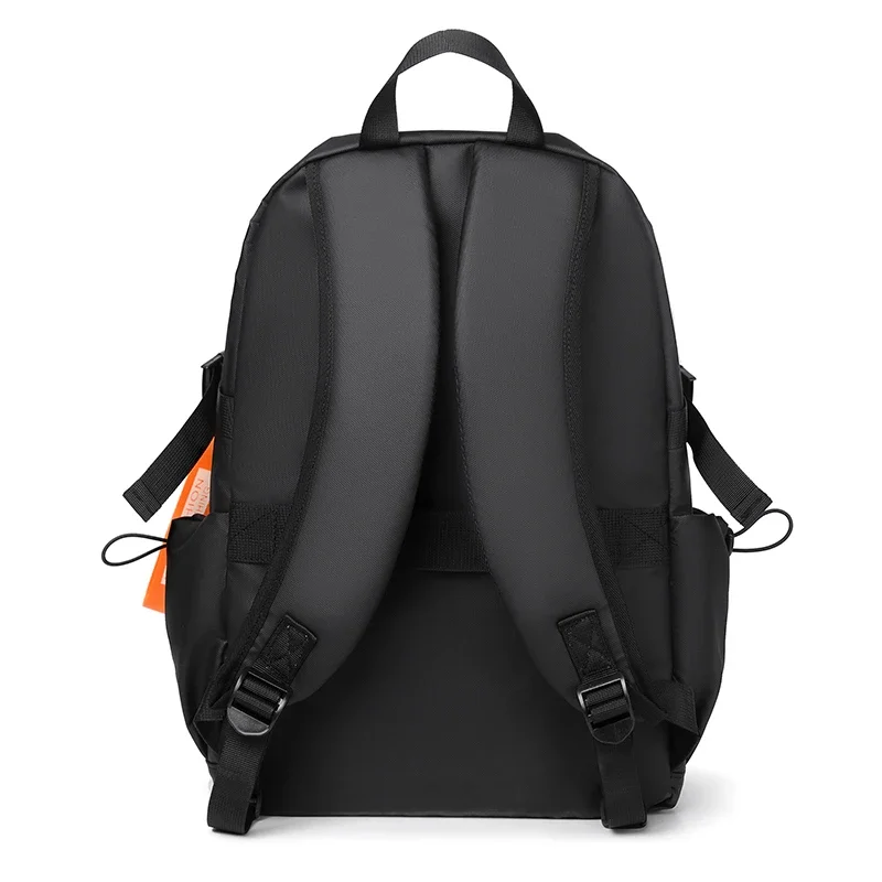 Trend Designer Men's Backpack 15.6 Laptop Backpack with USB Large Capacity Waterproof Travel Bag Simple School Backpacks for Men