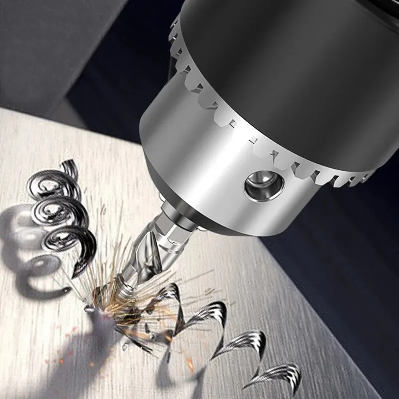 6pc Metric Composite Tap Natural Color Short Style Drilling and Tapping Integrated Machine Tap Hole Tapping and Chamfering Tool