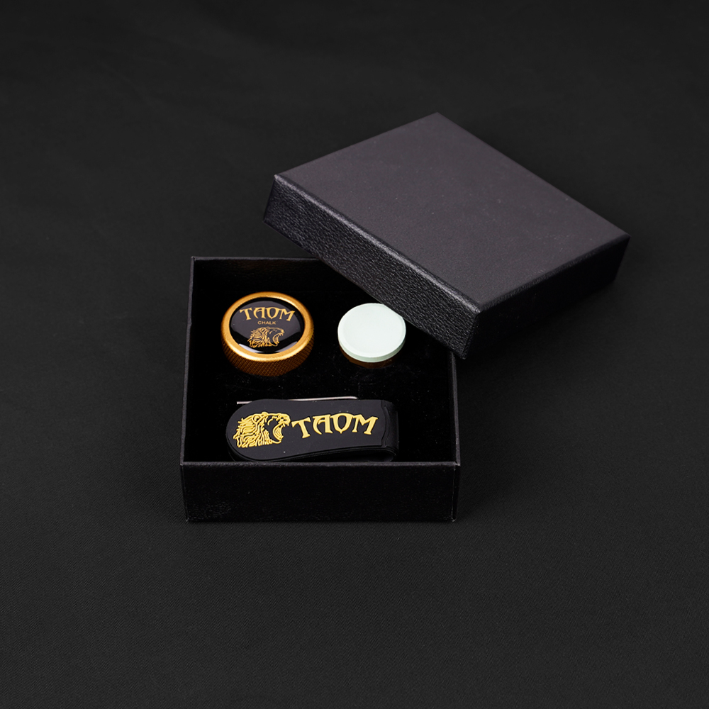 TAOM Chalk V10/Pyro/Soft Round Chalk Billiard Chalk Case Professional Pool Snooker Chalk Holder  Billiards Accessories