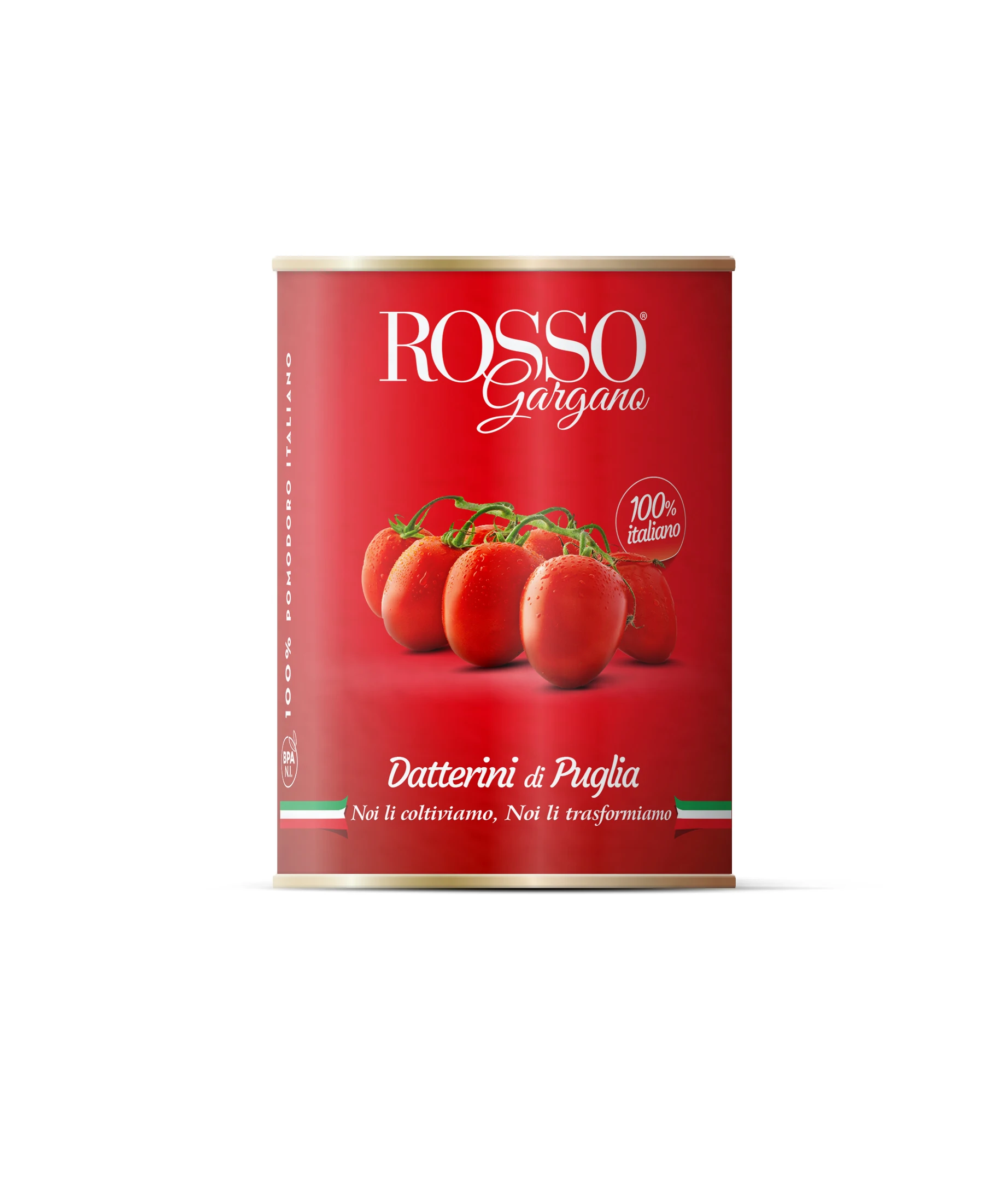 Dateri pelati di puglia tomaten 400g-rosso gargano