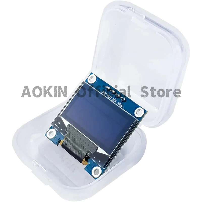 0.96 インチ OLED ディスプレイ画面モジュール SSD1306 I2C IIC SPI シリアル 128x64 3.3V-5V ブルー/ブルー イエロー/ホワイト Arduino ESP32 ESP8266 用