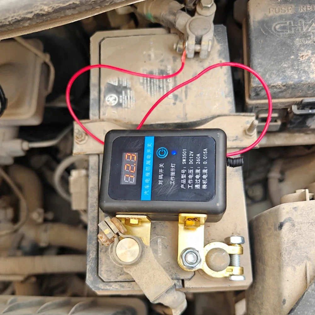 DC 12V リモートバッテリー切断スイッチ 260A 自動電源シャットオフスイッチ車のリモートバッテリーカットオフスイッチ車のトラック SUV