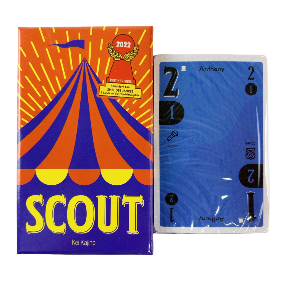 1 doos Scout-kaartspel Interactief spel voor meerdere spelers Grappige familie Bordspellen Dek Partyspel Perfect voor gedenkwaardige nachten!