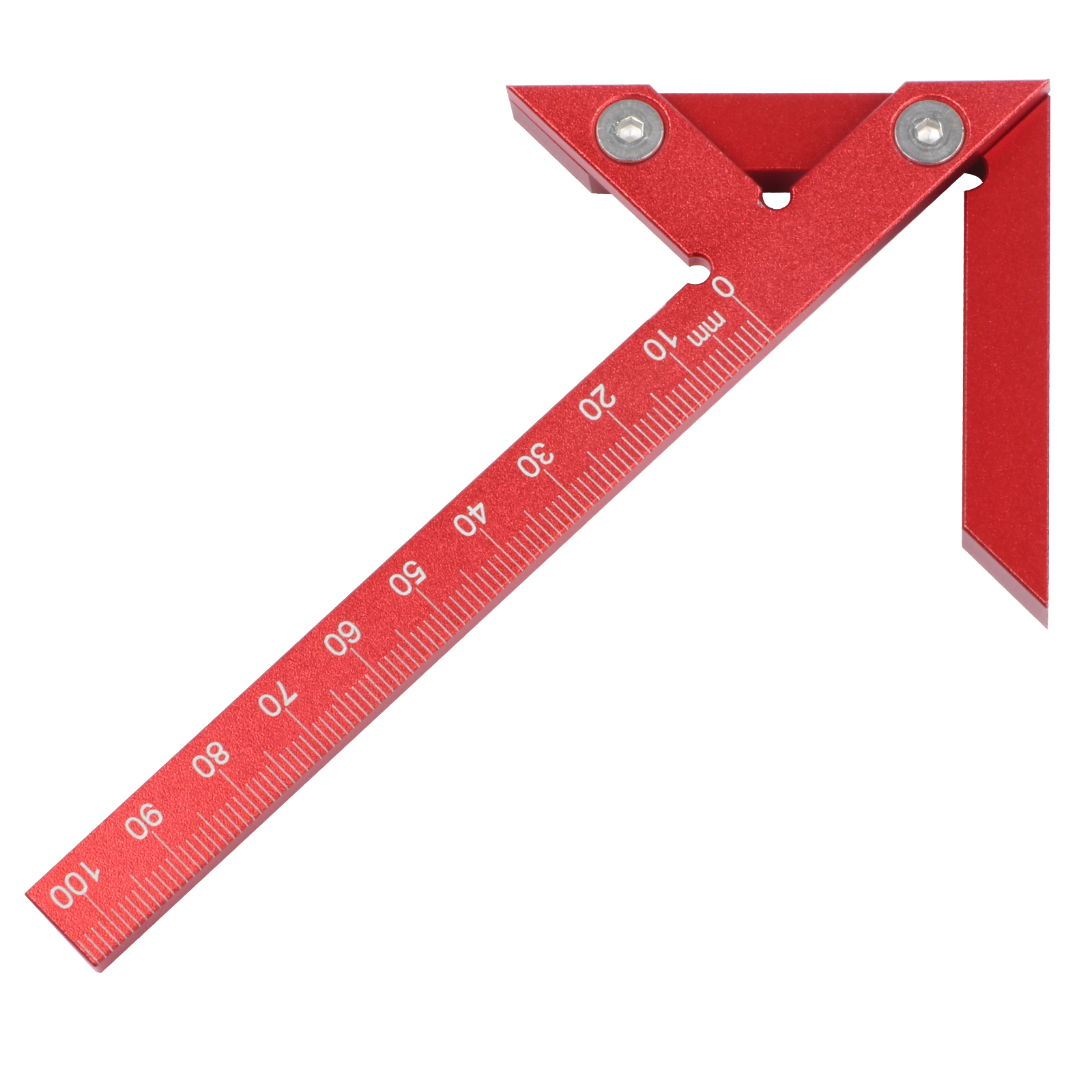 Center Finder Woodworking Square 45/90 Degree Right Angle Line Gauge Aluminum Center Scribe Carpenter Ruler Wood Measuring Tool