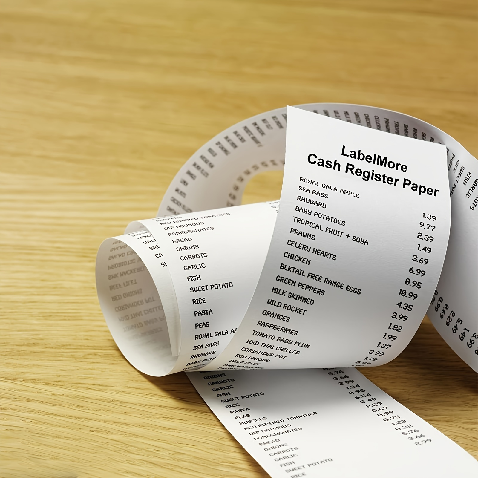 POS Thermal Receipt Paper 57X40Mm 80Gsm, 25 Rolls | High-Quality Printing Paper Suitable for Various POS Printers | Efficient