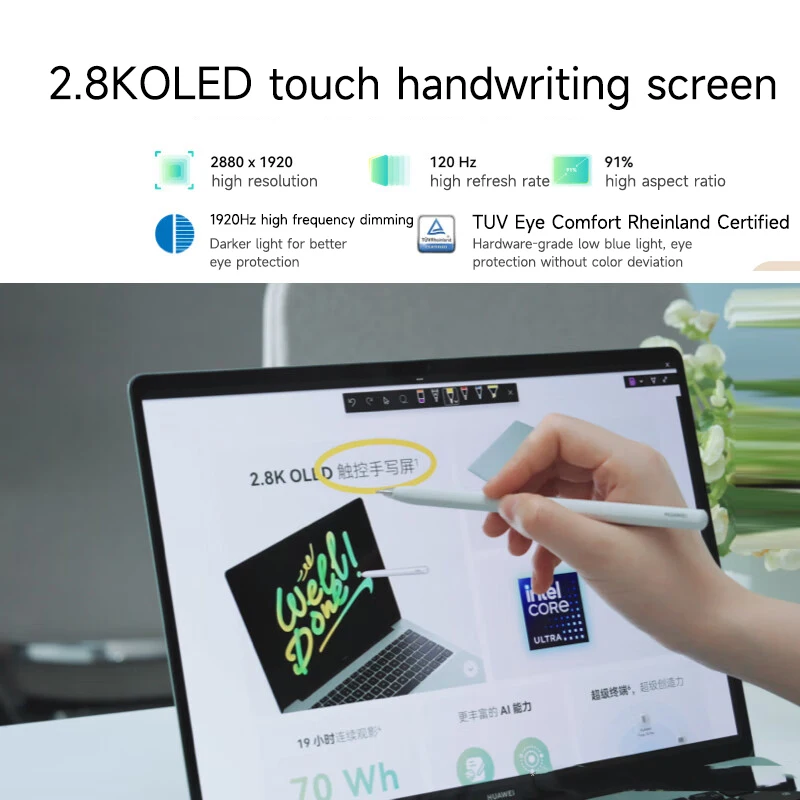 2025 HUAWEI MateBook 14 Widows/Linux Ultra 7 155H/Ultra 5 125H 16GB/32GB 512GB/1TB 14,2 pulgadas 120Hz 2.8k OLED Notebook