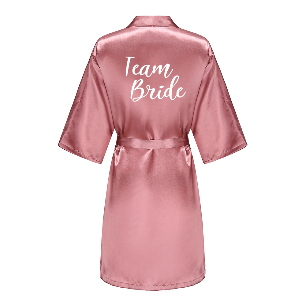 Bata de novia para dama de honor, bata Sexy para mujer, albornoz, camisón corto, ropa de dormir informal, Kimono de flores Geisha M L XL