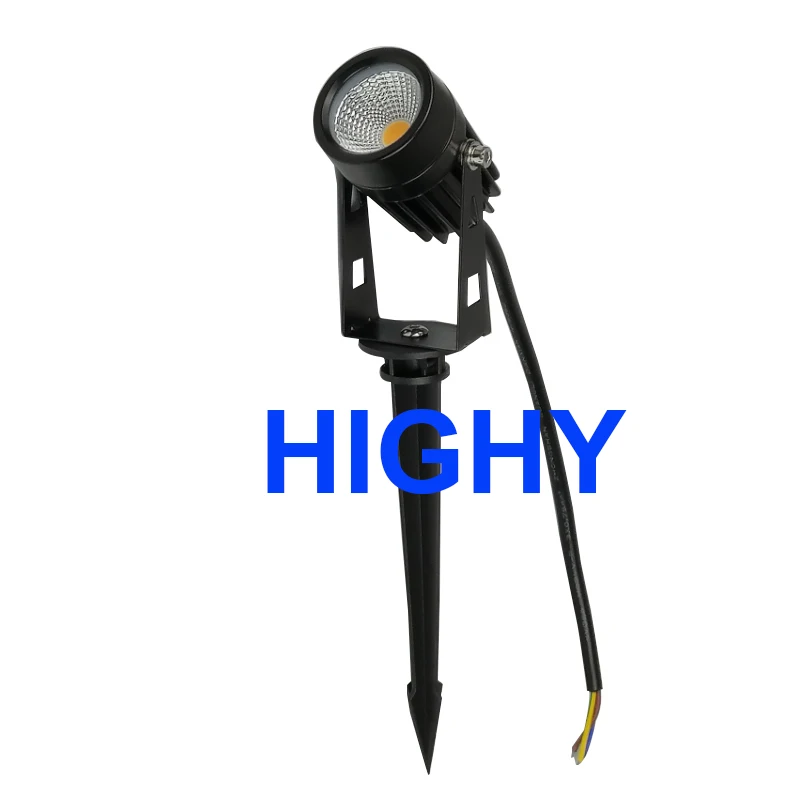 3W LED 5W COB Vườn Bãi Cỏ Đèn LED Ngoài Trời Mũi Nhọn Sáng Chống Nước Chiếu Sáng Đèn Led Sân Vườn Con Đường Ốp Nổi AC110V 220V DC12V24V