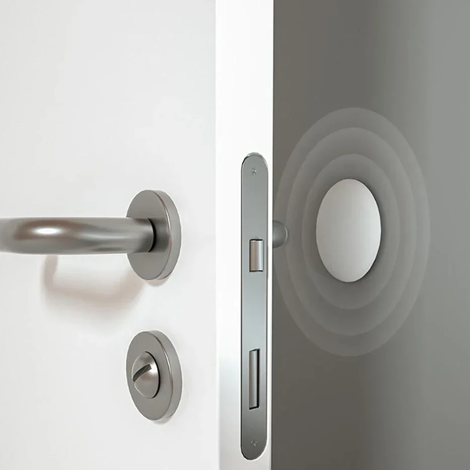 5 fermaporta in silicone, maniglia per fermaporta, cuscino, decorazione per la casa, tappetino di protezione da parete, miglioramento dell'hardware