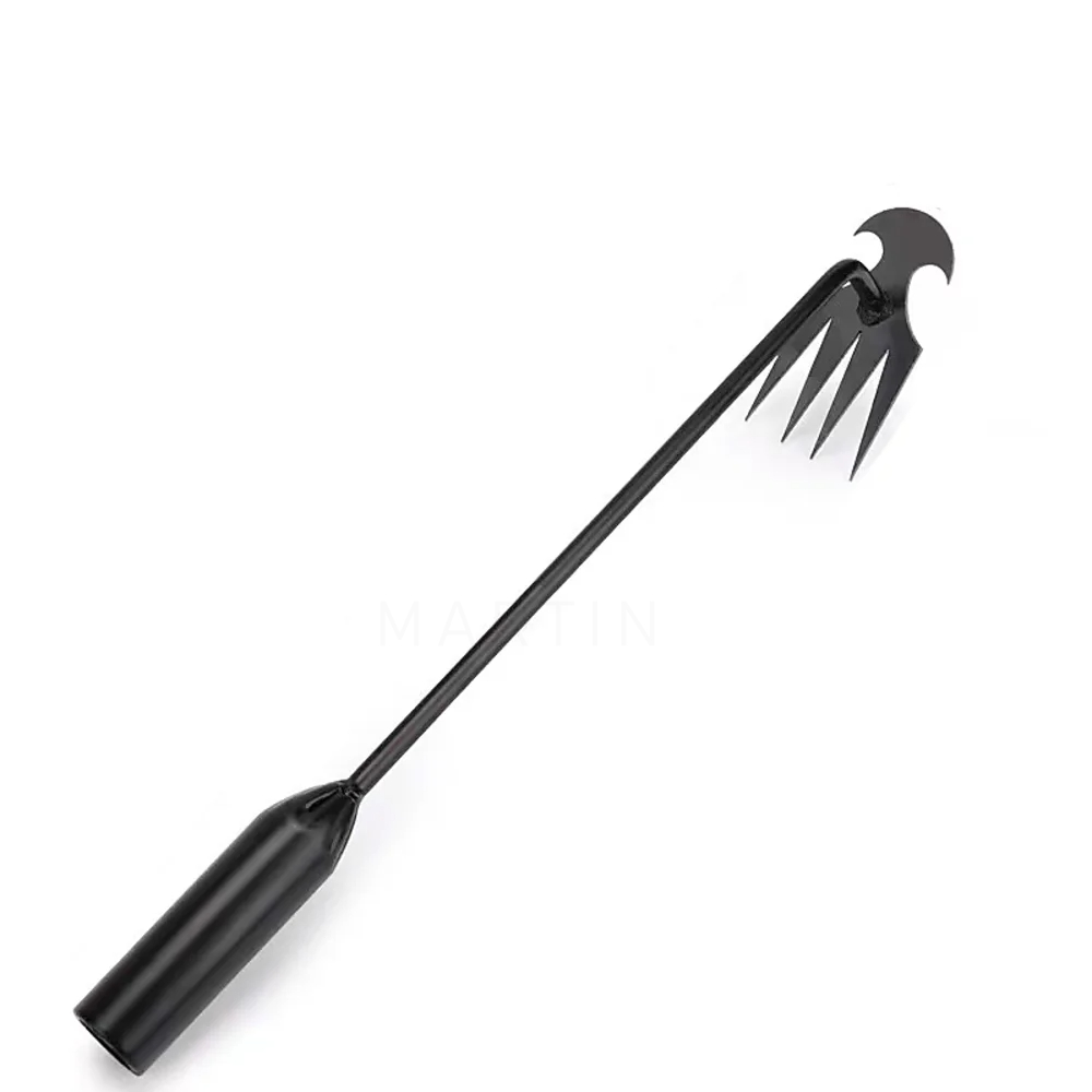 2024 Upgrade, 4 Teeth Manganese Steel Weeder Kit with Handles - Multifunctional Uprooting Weeding Artifact for Gardening