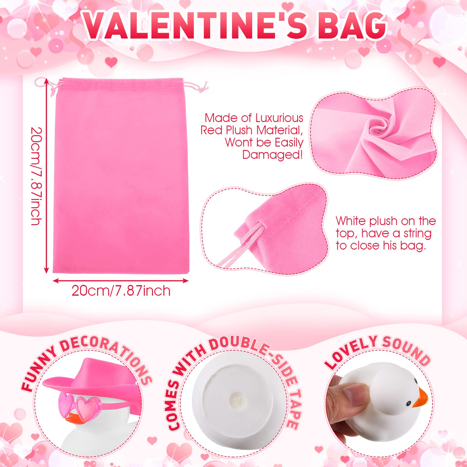 24/48 шт., резиновые утки