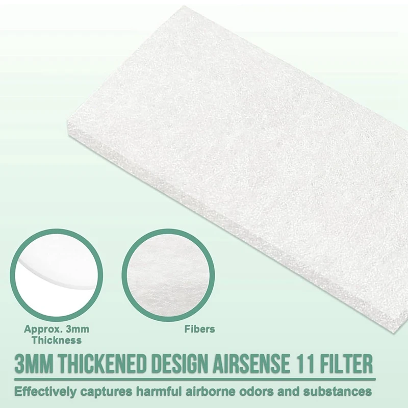 30 Packs Airsense 11 Filters - 3Mm Thickened Design For Resmed Airsense 11 Machine