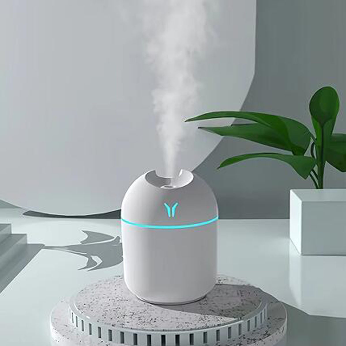 1pc portátil 250ml mini copo spray névoa umidificador duplo molhado aroma difusor de óleo essencial carro usb umidificador de ar
