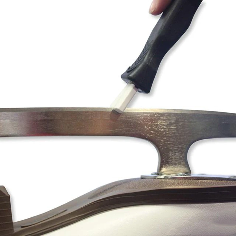 สเก็ตน้ำแข็ง Sharpener,สเก็ตน้ำแข็ง Edge ใบมีด Sharpener Grindstone,สเก็ตน้ำแข็งเครื่องบดใบมีด Sharpening Stone เครื่องมือ24BD