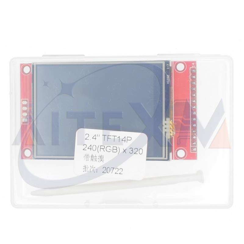 SPI Serial Display With Touch 1.8 2.4 2.8 Inch SPI TFT LCD ILI9341 ST7789 Driver Chip Serial Port Module 240x320 Touch Panel