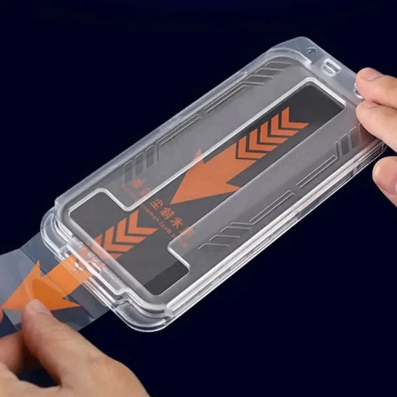 2 uds vidrio templado Premium para Samsung Galaxy S24 S23 S22 Ultra Kit de eliminación de polvo automático Protector de pantalla S21 S22 Plus S24 Ultra