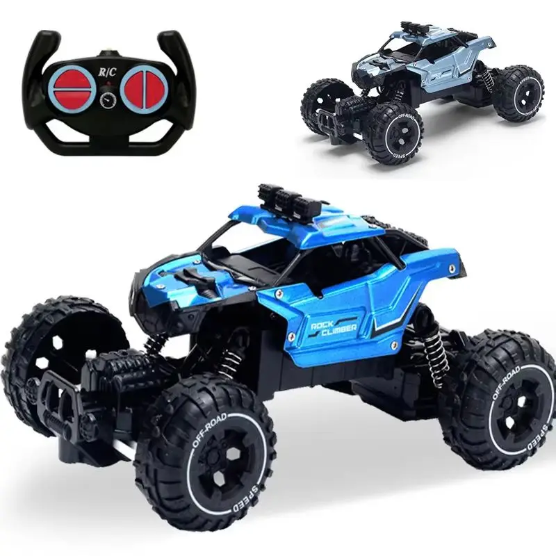 Mobil REMOTE CONTROL ไฟฟ้าอัลลอยด์ความเร็วสูงรถแข่งทางวิบากของเล่น mobil RC ขนาดเล็กสำหรับเด็กชาย kado ulang tahun