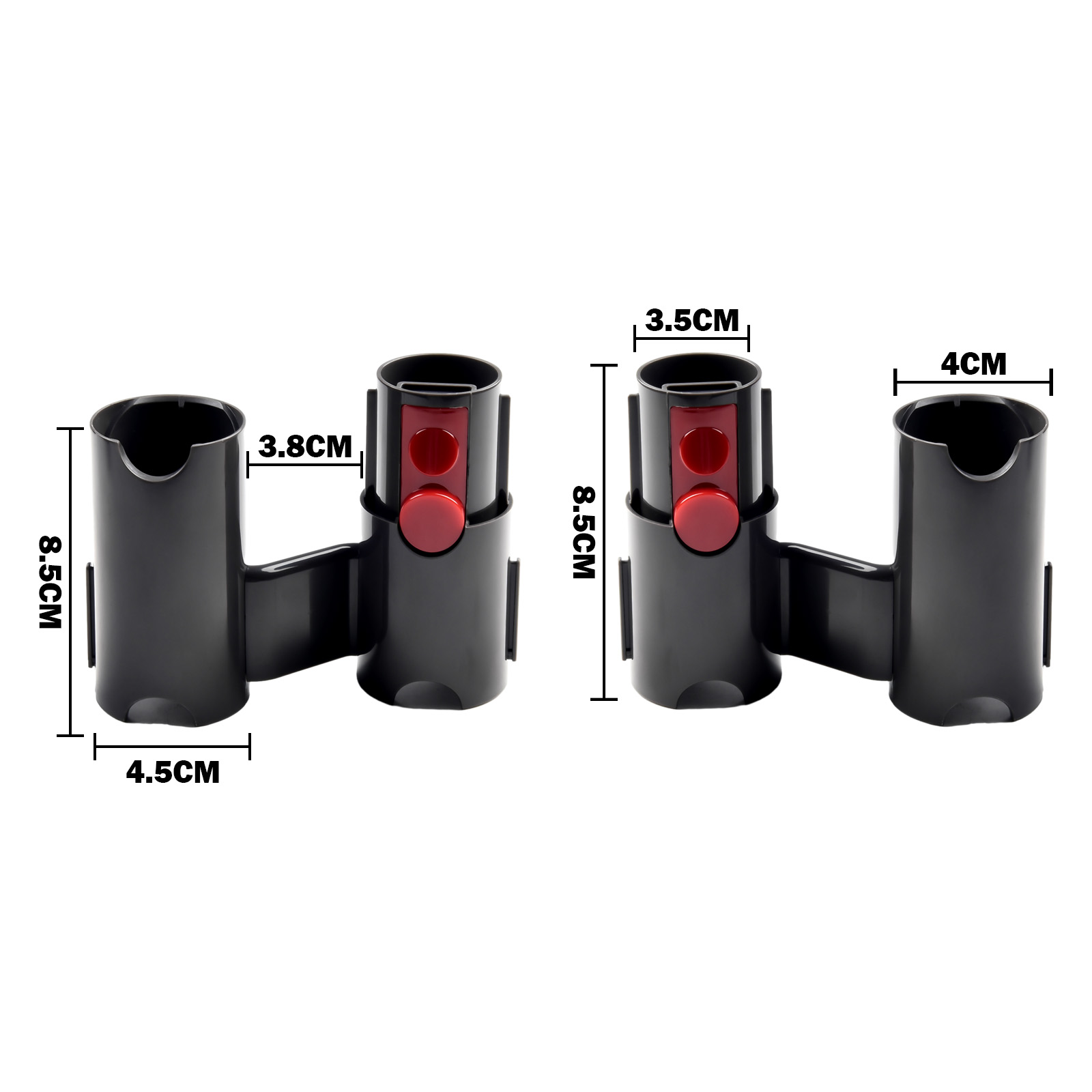 2pcs Storage Bracket Holder For Dyson V7 V8 V10 V11 V15 Vacuum Cleaner Place Brush Head Nozzle Cleaning
