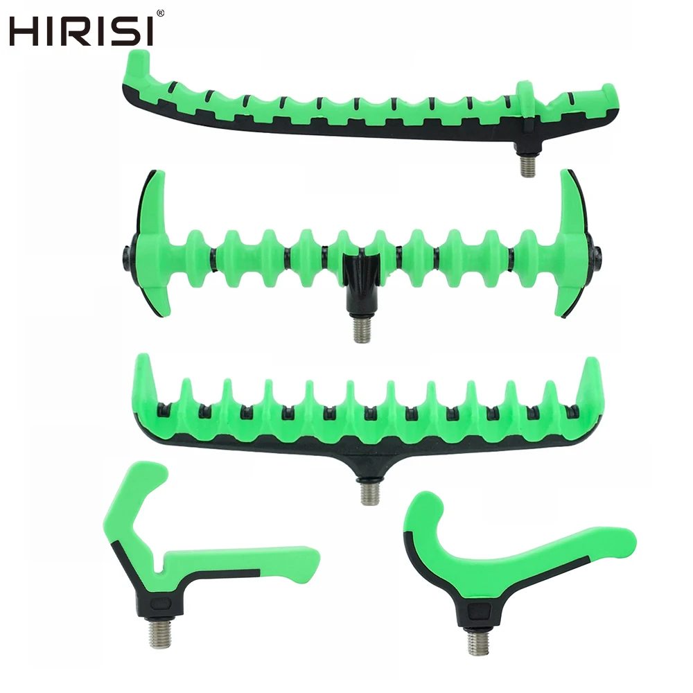 Hirisi 1 Uds. Cabezal de apoyo para caña alimentadora, cabezal de apoyo para caña de pescar de carpa de plástico para pesca, barra de zumbido, accesorios de pesca AC202