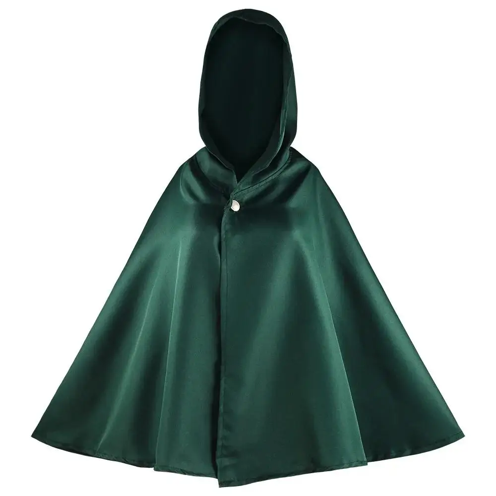 Anime Attack Mantello Shingeki No Kyojin Scouting Legion Costume Cosplay Cos Mantello Verde Abbigliamento Uomo Costume Cosplay Donna