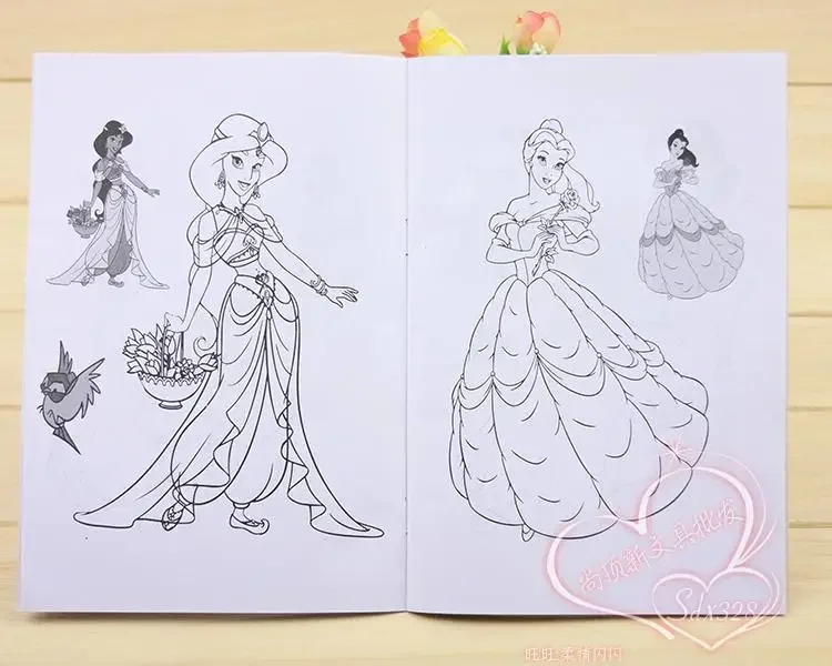 Hoạt Hình Disney Bé Gái Frozen Tô Màu Mickey Minnie Vẽ Bé Trai Ô Tô Hình Cuốn Sách Tranh Tiếp Liệu Đồ Chơi