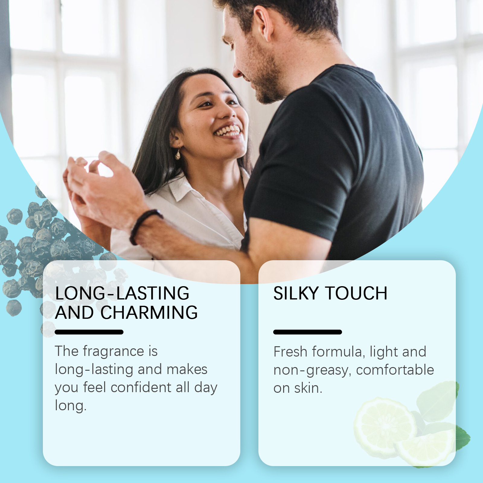 Amor-Parfümöl mit Pheromon angereichert, Dating, Flirten, Duft, sexy Versuchung, langlebig, elegant, charmant, tragbar, Köln-Parfüm