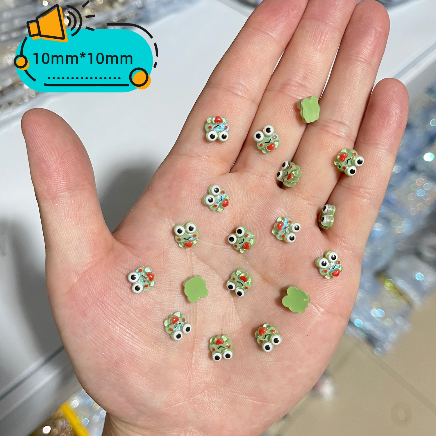 Vintage & Cute Animals Resin Accessories - 9mm Flat Back Charms for DIY Crafts, Wedding Scrapbooks, Home Decor (Jewelry Making )