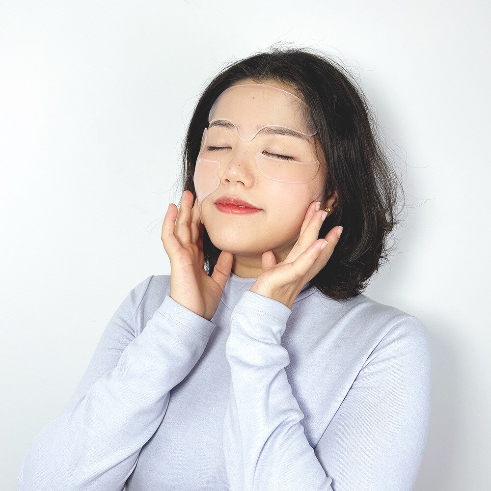 16 Stuks Anti Rimpel Sticker Siliconen Herbruikbare Gezicht Voorhoofd Hals Huidverzorging Lifting Patch Anti Aging Faci Facial Verstevigende Pad